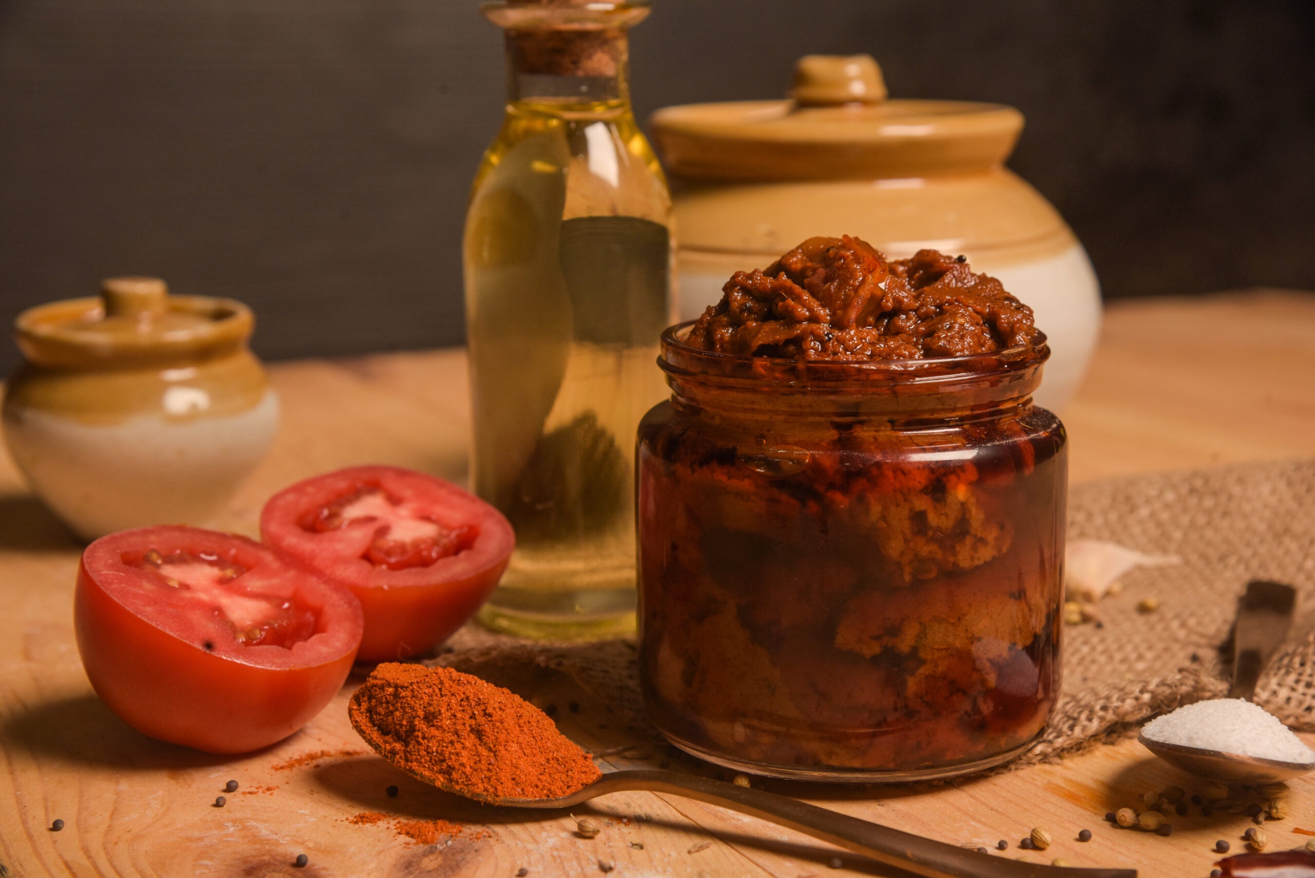 Tomato pickle (Tenali)