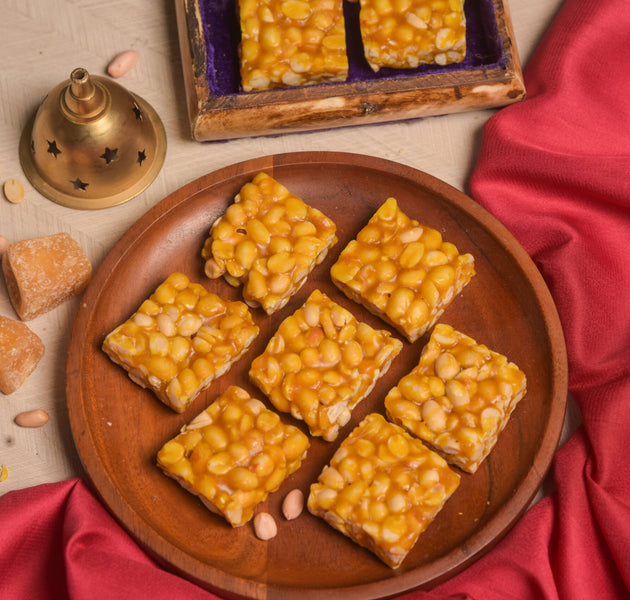 Bellam Chikki (Jaggery Chikki) (Vijayawada)